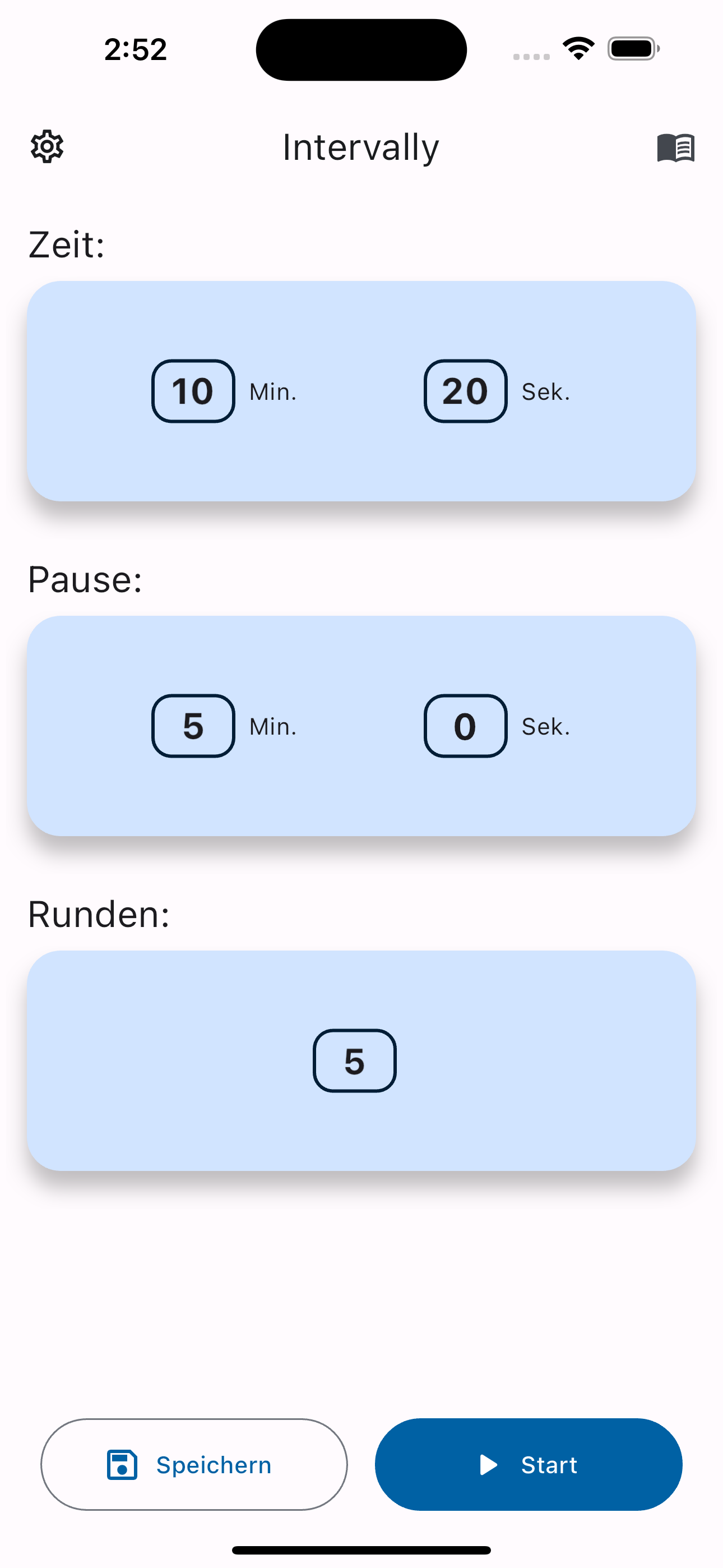 Vorschau Startseite